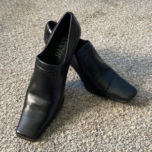 Franco Sarto size 6 slip  ons. Very comfortable good condition.  Heel 2”